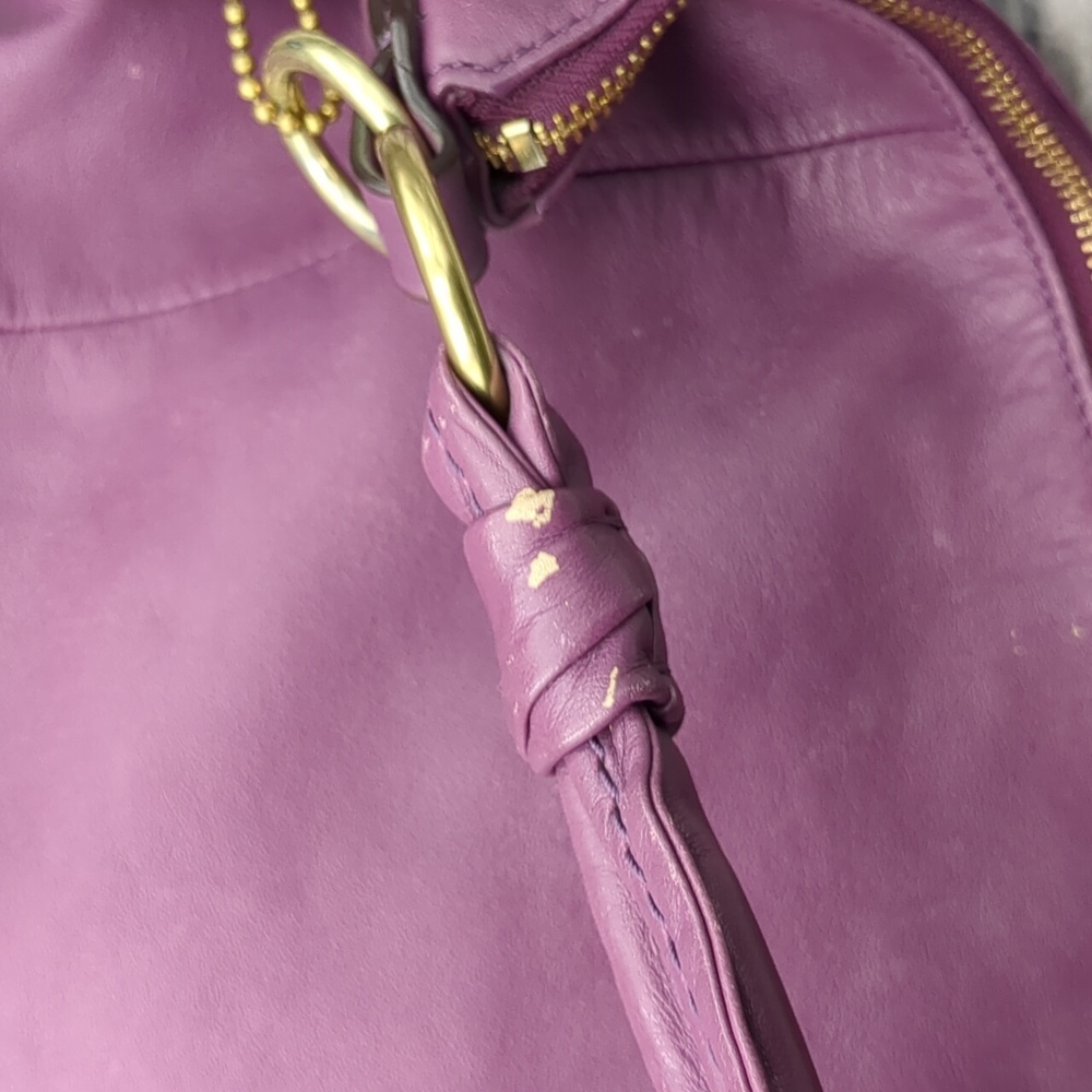 Coach 14769 Kristen Plum Hobo - Picture 11 of 16